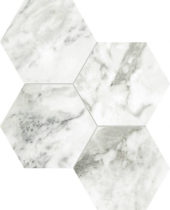 Arabescato Verona Polished 6" Hex Mosaic | Arley Wholesale