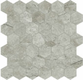 Roma Argento Polished 2" Hex Mosaic | Arley Wholesale