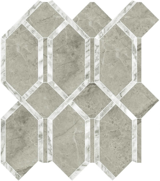 Roma Argento Polished Modella Mosaic | Arley Wholesale