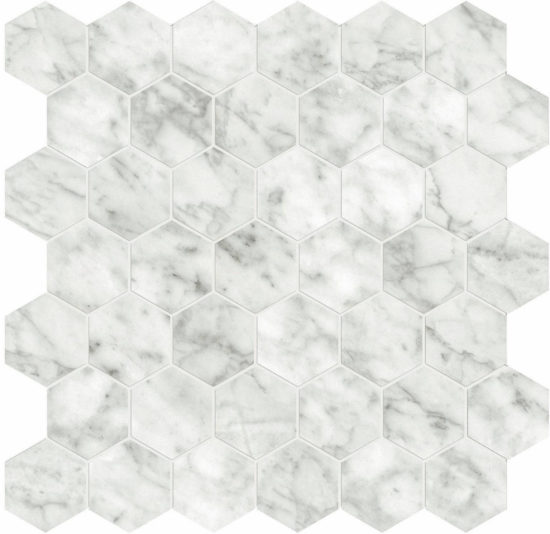 San Giulio Gioia Honed 2" Hex Mosaic | Arley Wholesale