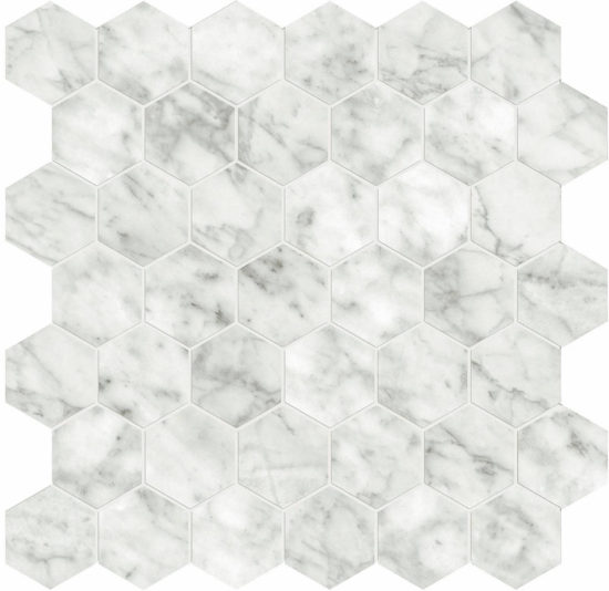 San Giulio Gioia Honed 2" Hex Mosaic | Arley Wholesale