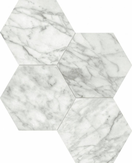 San Giulio Gioia Honed 6" Hex Mosaic | Arley Wholesale