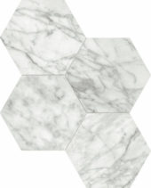 San Giulio Gioia Polished 6" Hex Mosaic | Arley Wholesale