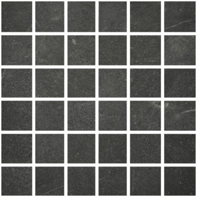 Stratum Charcoal 2X2 Mosaic