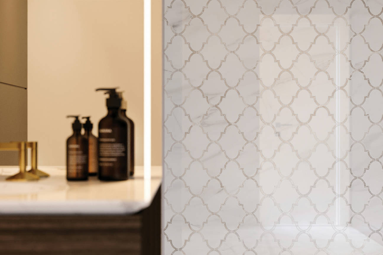 Ardor Infatuation Arabesque Polished Mosaic 3 | Arley Wholesale