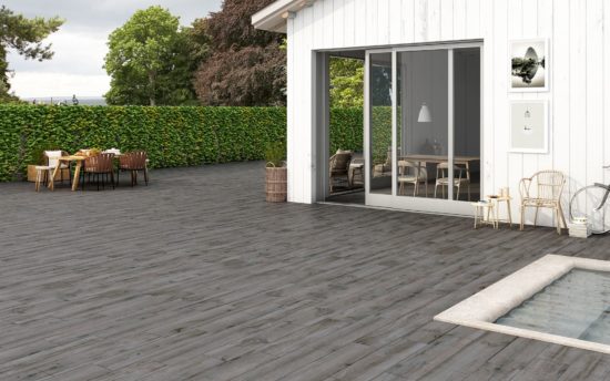 8X33 Cypress Grey | Qualis Ceramica