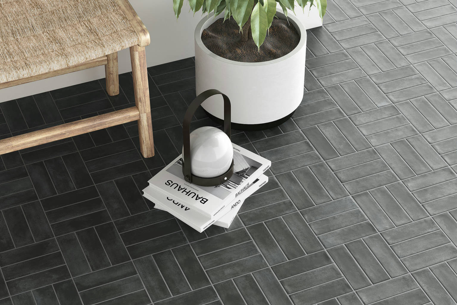 Lisbon 2X6 Graphite | Qualis Ceramica | Luxury Tile and Vinyl at affordable prices