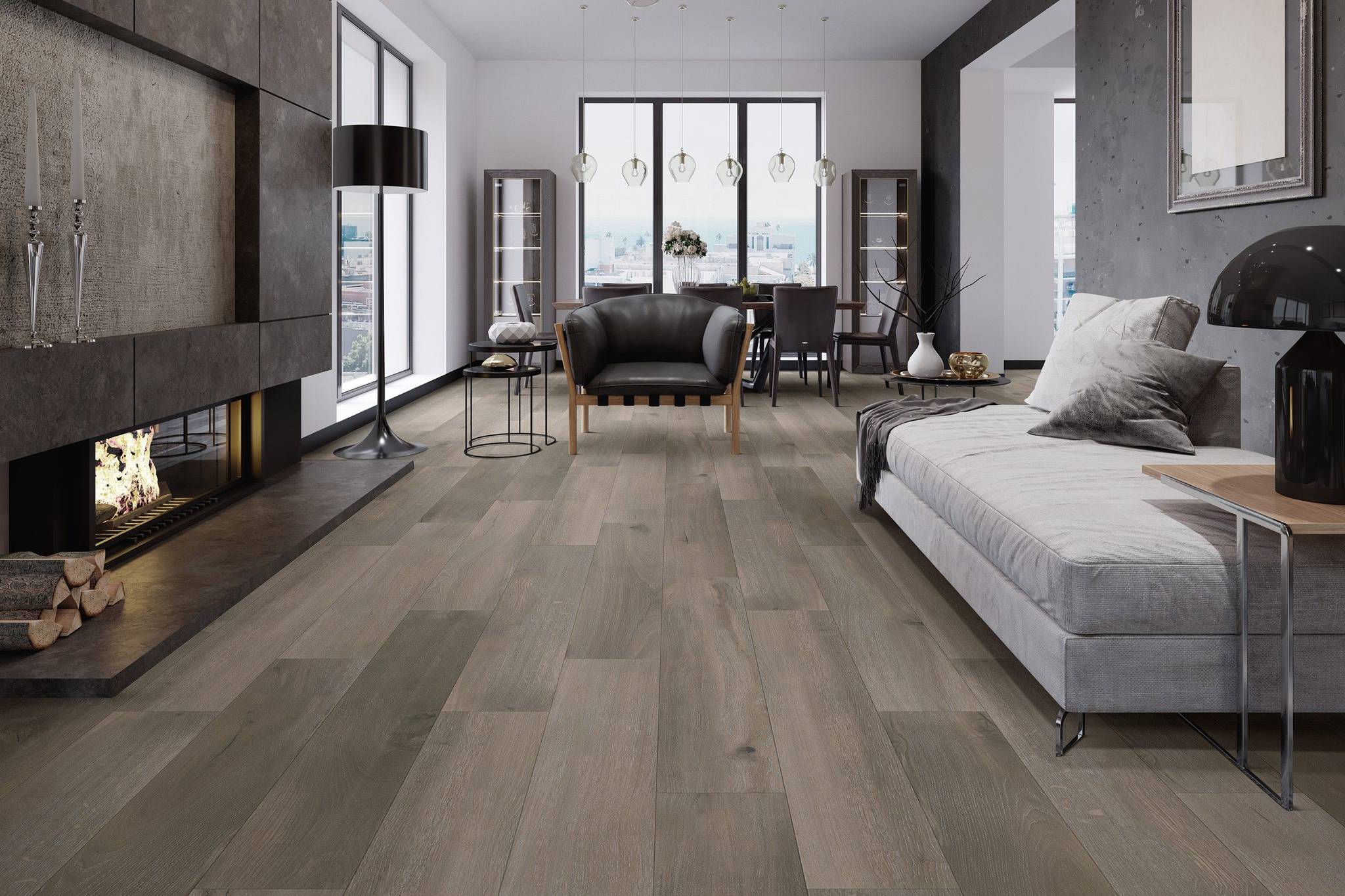 Timber Ridge USA Titanium HD 4 | Qualis Ceramica | Luxury Tile and Vinyl at affordable prices