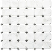 11.8X11.8 Ottagona Mosaic | Qualis Ceramica | Luxury Tile and Vinyl at affordable prices