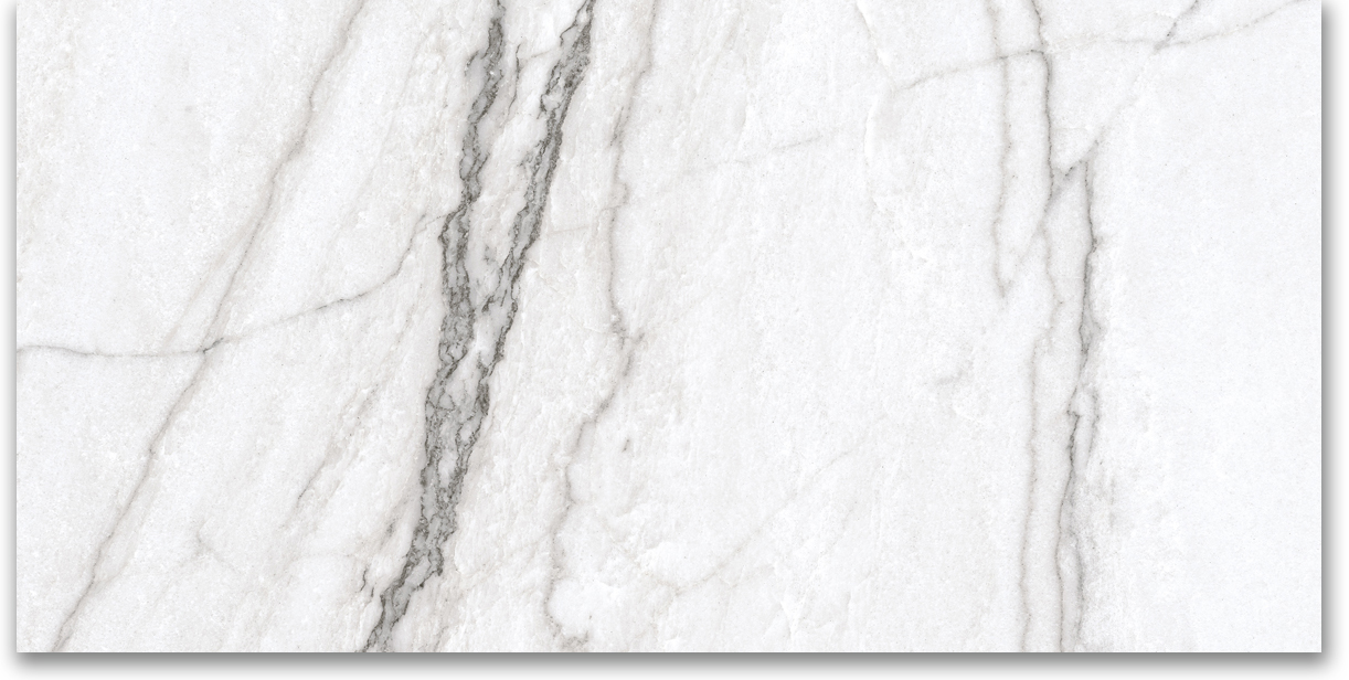 12X24 Polished Glamour White | Qualis Ceramica | Luxury Tile and Vinyl at affordable prices